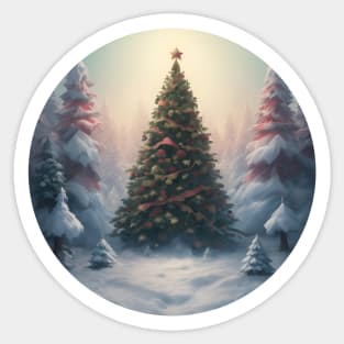 Xmas Tree Sticker